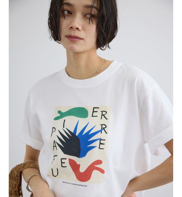 SALON adam et rope'「【WEB限定】マティスアートTシャツ」|Tシャツ・カットソー|