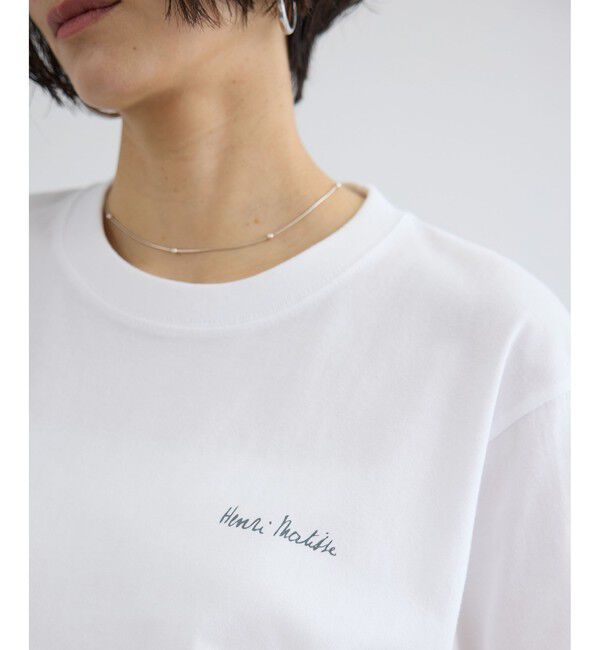 SALON adam et rope'「【WEB限定】マティスアートTシャツ」|Tシャツ・カットソー|