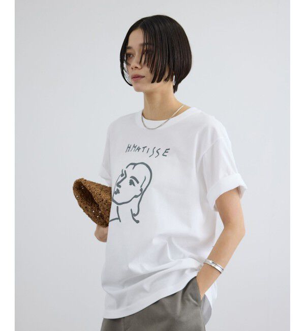 SALON adam et rope'「【WEB限定】マティスアートTシャツ」|Tシャツ・カットソー|