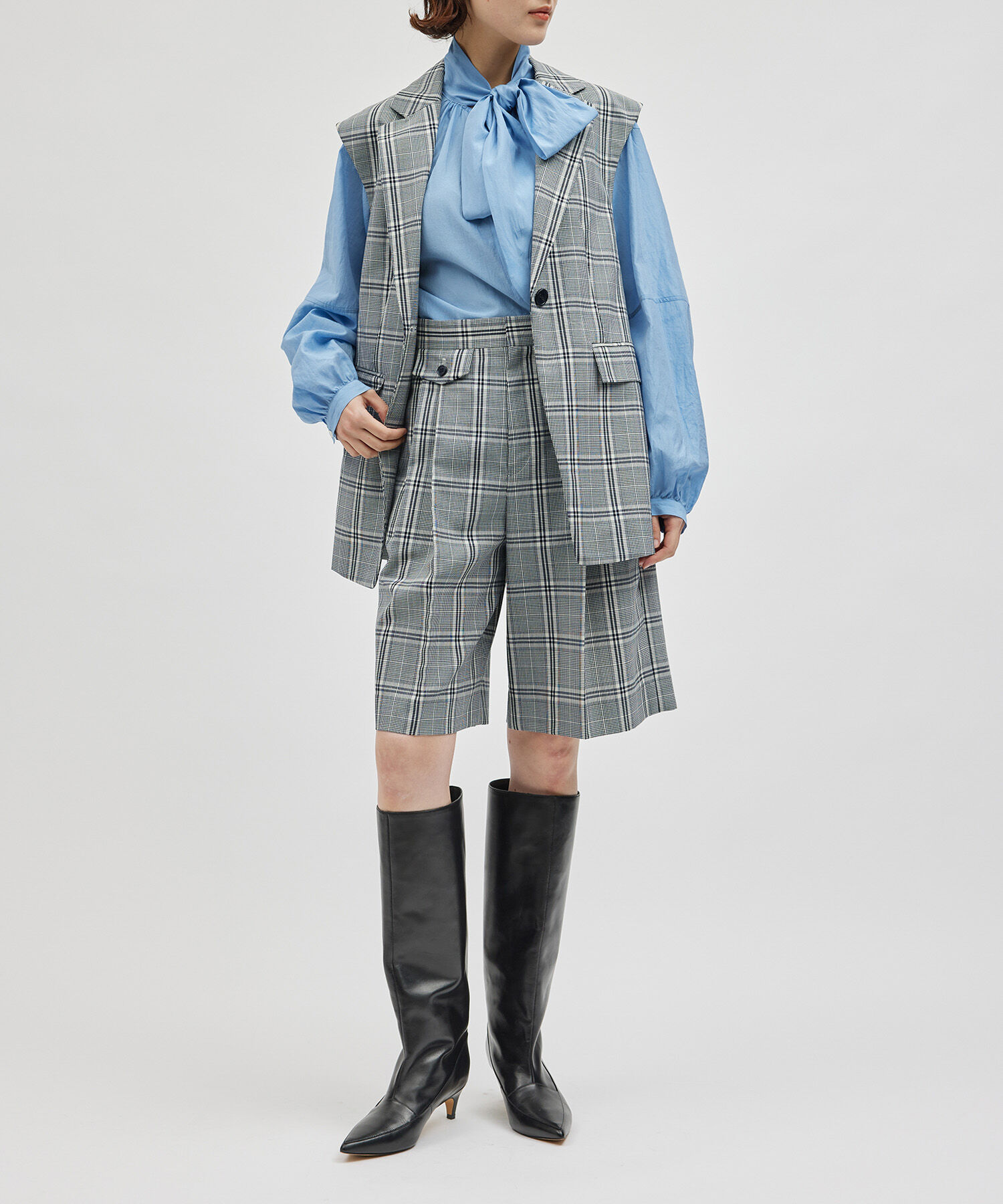 ROPE「ウールモヘヤ２タックハーフパンツ/セットアップ対応」|その他|