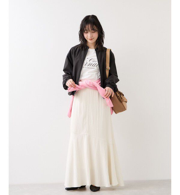 VIS「ロゴ＆フォトアソートプリントロンT」|Tシャツ・カットソー|