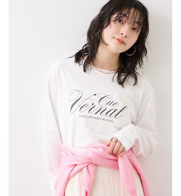 VIS「ロゴ＆フォトアソートプリントロンT」|Tシャツ・カットソー|