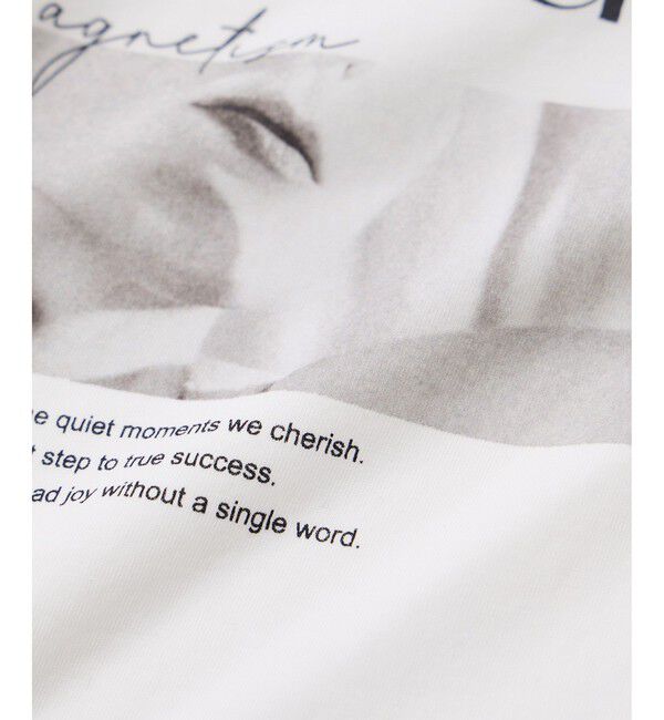 VIS「ロゴ＆フォトアソートプリントロンT」|Tシャツ・カットソー|