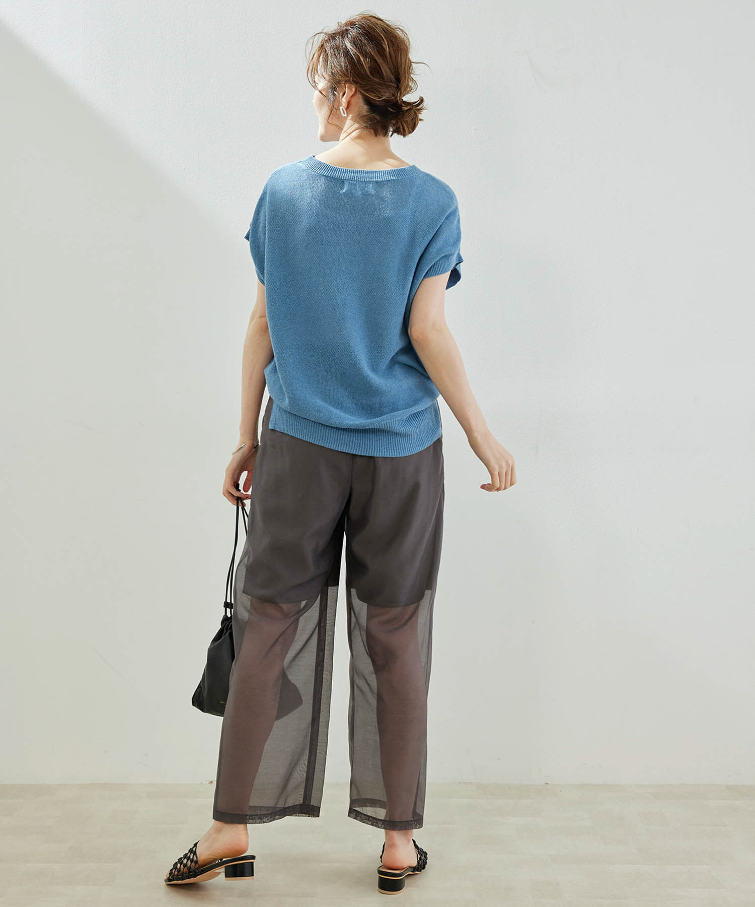 Rope&rsquo;Picnic「【RENU再生ポリエステル】シアーパンツ」|その他|