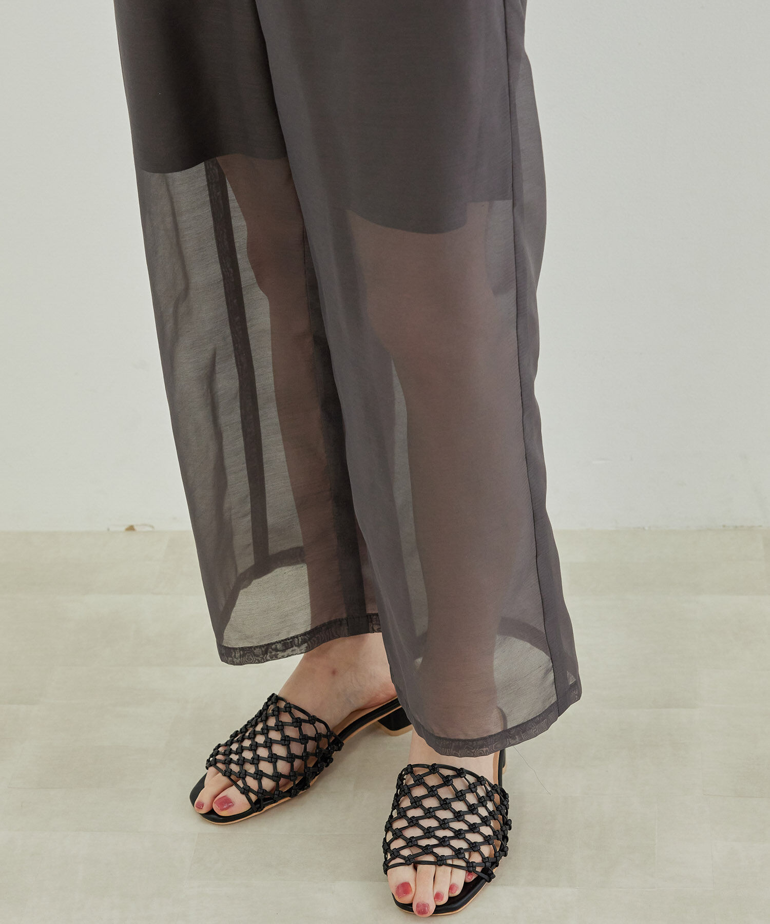 Rope&rsquo;Picnic「【RENU再生ポリエステル】シアーパンツ」|その他|