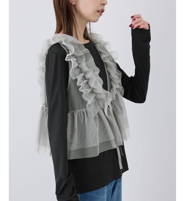 Rope&rsquo;Picnic「シアーカットクルーネックプルオーバー」|Tシャツ・カットソー|クロメイン