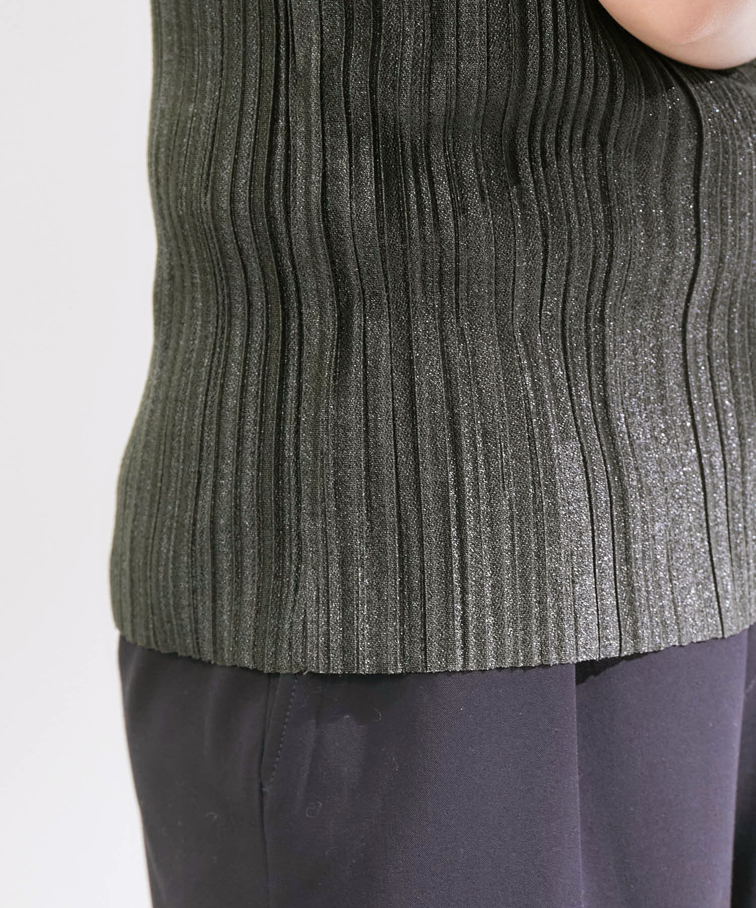 Rope&rsquo;Picnic「シアープリ－ツプチハイネックカットトップス」|Tシャツ・カットソー|