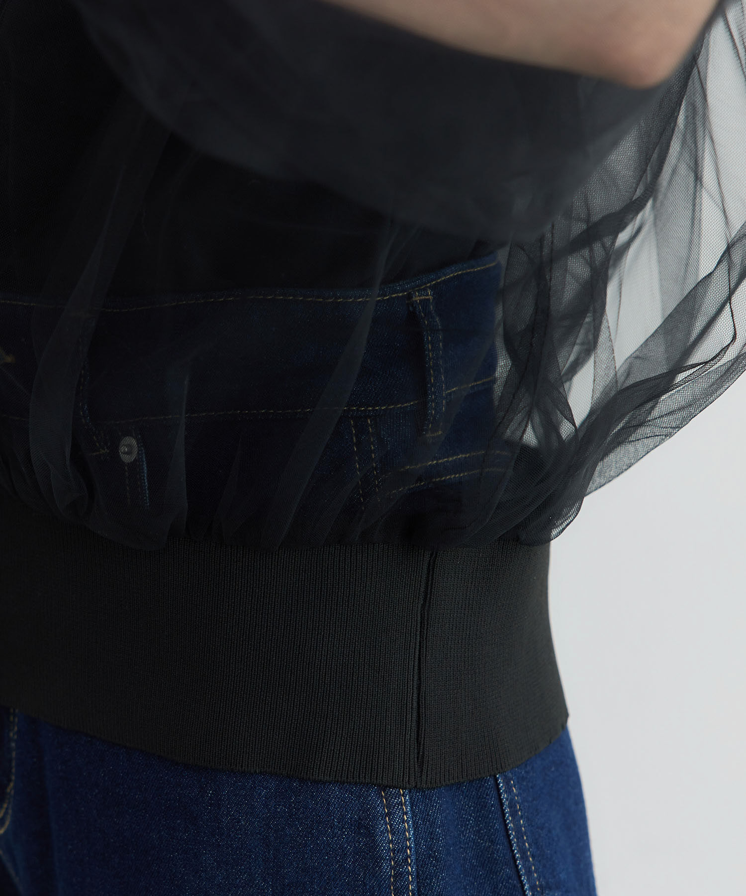 Rope&rsquo;Picnic「シアーチュールカーディガン」|カーディガン|