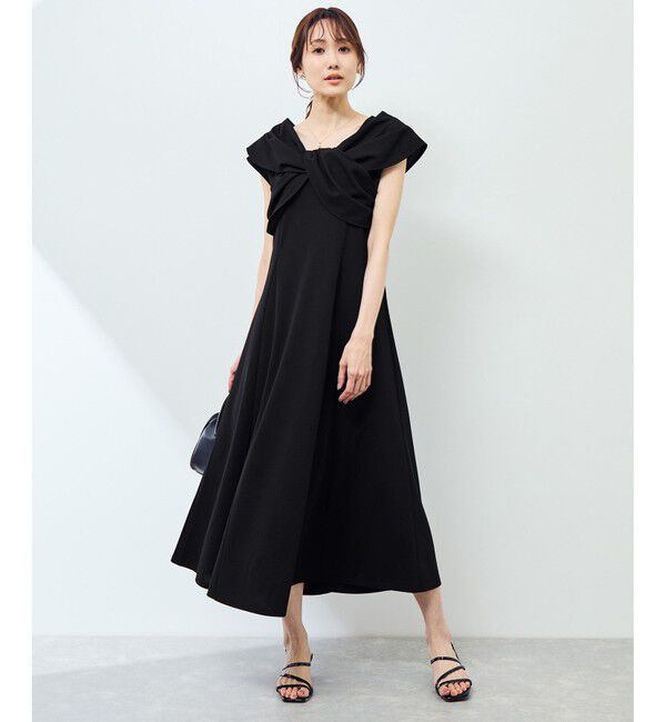 Rope&rsquo;Picnic「【emur/エミュール】ドレープデザインワンピース」|ワンピース|