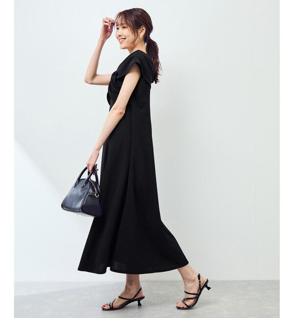 Rope&rsquo;Picnic「【emur/エミュール】ドレープデザインワンピース」|ワンピース|