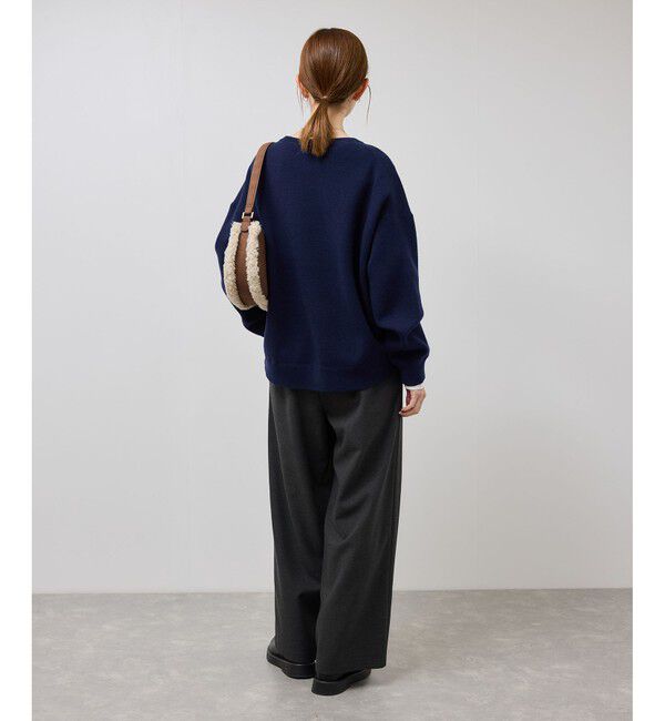 Rope&rsquo;Picnic「イージーワイドパンツ/リンクコーデ」|チノ|