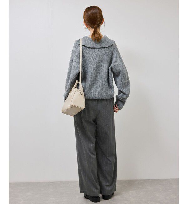 Rope&rsquo;Picnic「イージーワイドパンツ/リンクコーデ」|チノ|