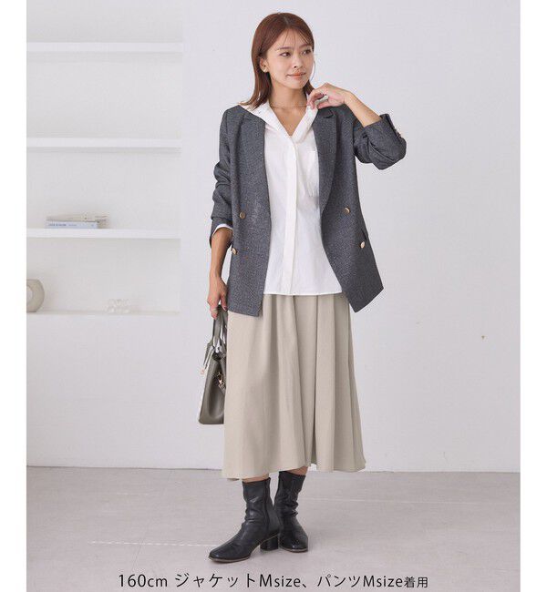 Rope&rsquo;Picnic「イージースカーチョ/着丈が選べる」|チノ|