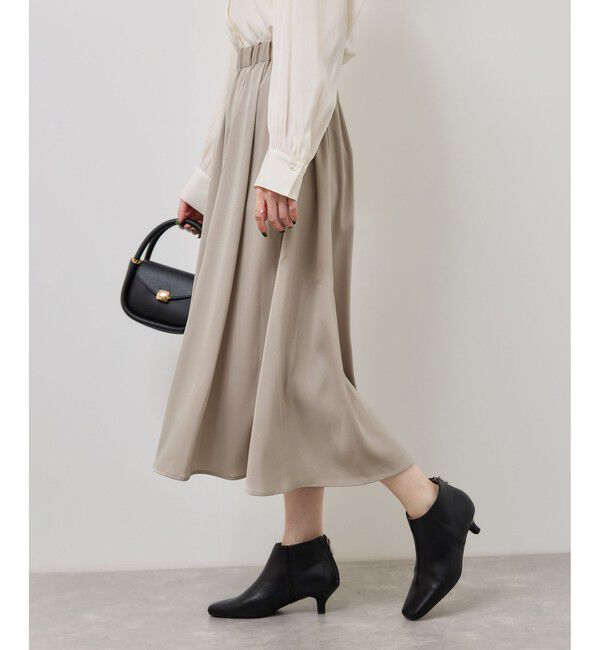 Rope&rsquo;Picnic「イージースカーチョ/着丈が選べる」|チノ|ベージュ(27)