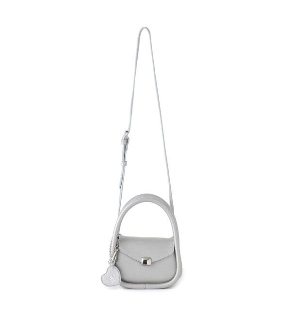 ROPE PICNIC PASSAGE「ハートチャーム付きミニレトルショルダーバッグ」|ショルダー・メッセンジャー|