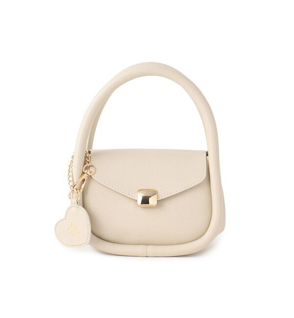 ROPE PICNIC PASSAGE「ハートチャーム付きミニレトルショルダーバッグ」|ショルダー・メッセンジャー|