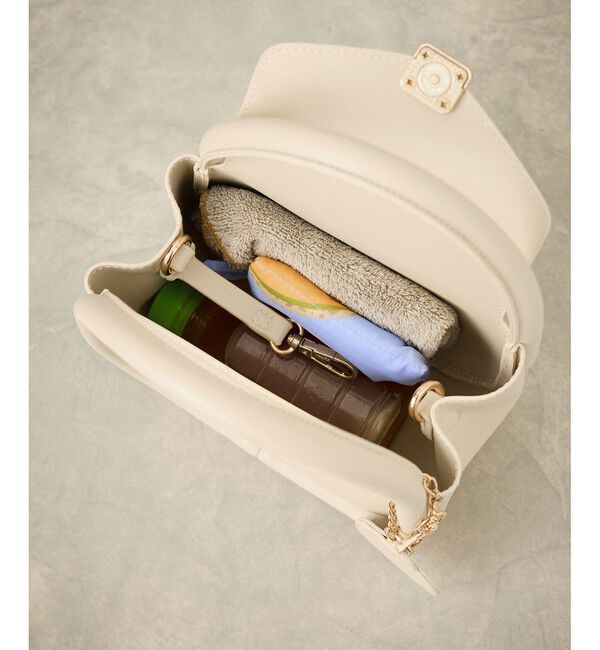 ROPE PICNIC PASSAGE「ハートチャーム付きミニレトルショルダーバッグ」|ショルダー・メッセンジャー|