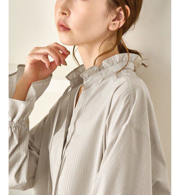 Rope&rsquo;Picnic「フリルレイヤードシャツ」|シャツ・ブラウス|