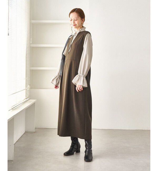 Rope&rsquo;Picnic「フリルレイヤードシャツ」|シャツ・ブラウス|