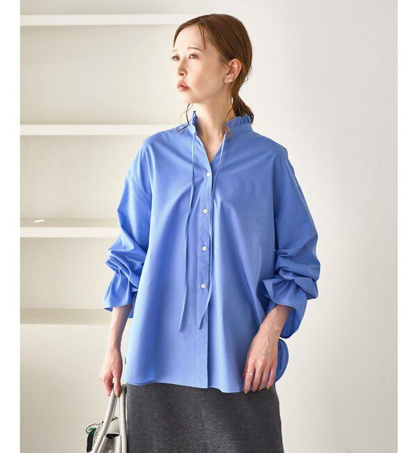 Rope&rsquo;Picnic「フリルレイヤードシャツ」|シャツ・ブラウス|