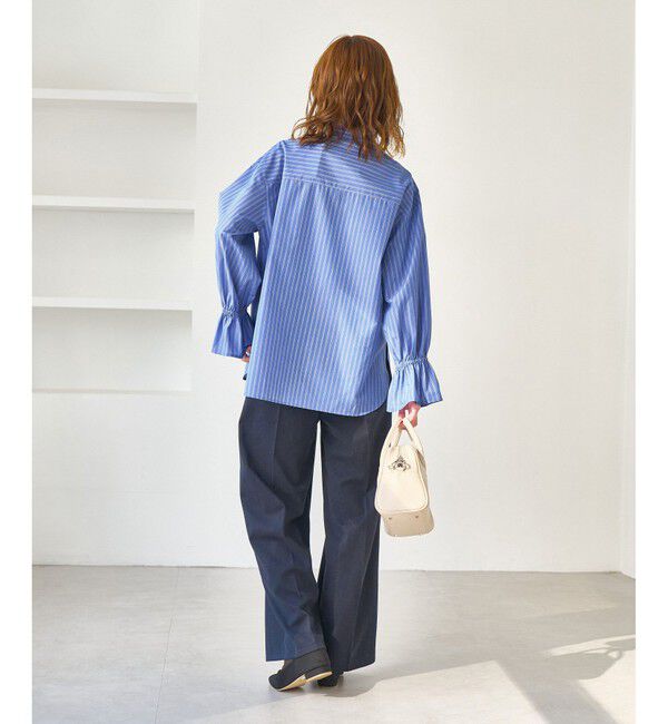 Rope&rsquo;Picnic「フリルレイヤードシャツ」|シャツ・ブラウス|