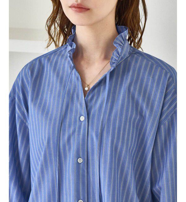 Rope&rsquo;Picnic「フリルレイヤードシャツ」|シャツ・ブラウス|