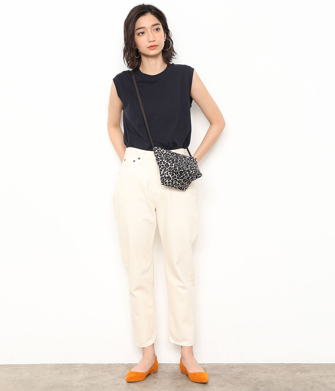 ADAM ET ROPE'「【Hanes for BIOTOP】Sleeveless T-Shirts」|Tシャツ・カットソー|