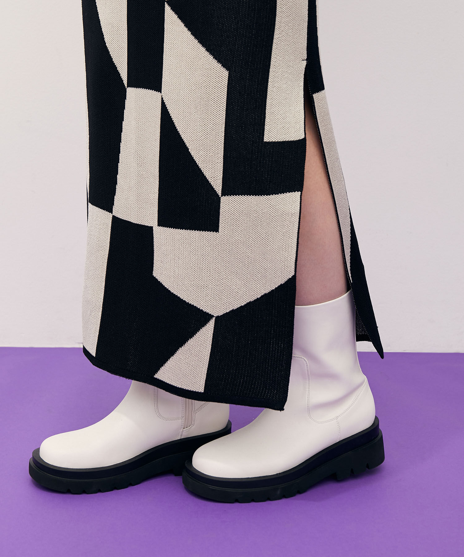 ADAM ET ROPE'「〈追加〉トラックソールストレッチブーツ」|その他|