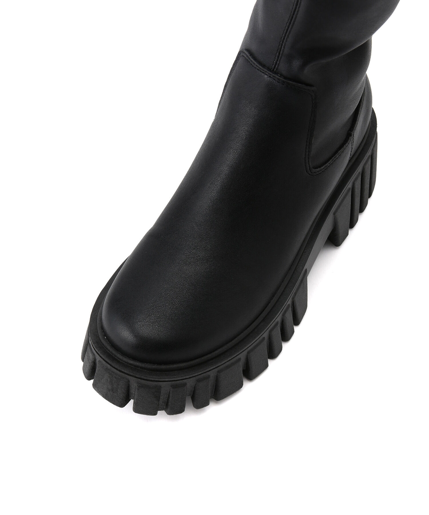 ADAM ET ROPE'「【WEB限定】ボリュームソールストレッチロングブーツ」|その他|