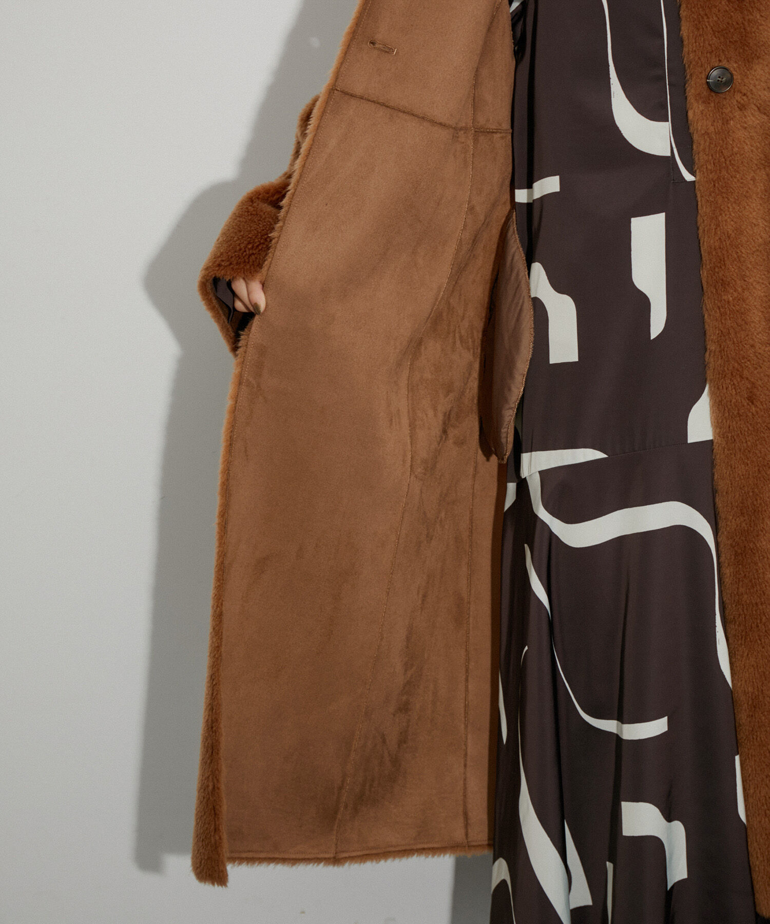 ADAM ET ROPE'「【リバーシブル】レディフェイクボアコート」|その他|