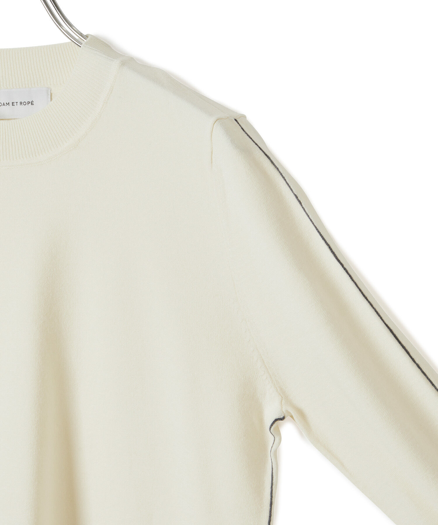 ADAM ET ROPE'「ステッチニットロンTEE」|ニット・セーター|