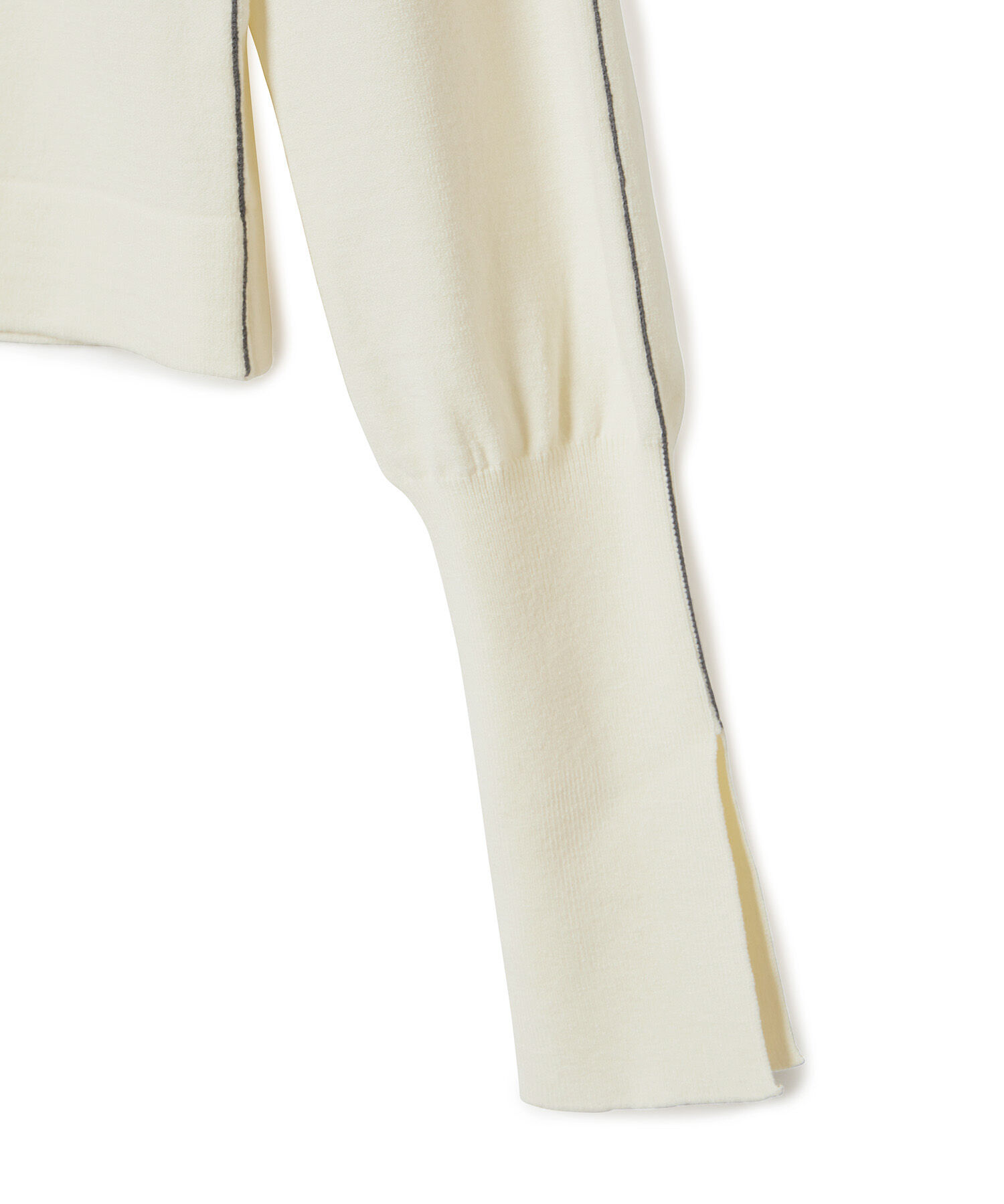 ADAM ET ROPE'「ステッチニットロンTEE」|ニット・セーター|