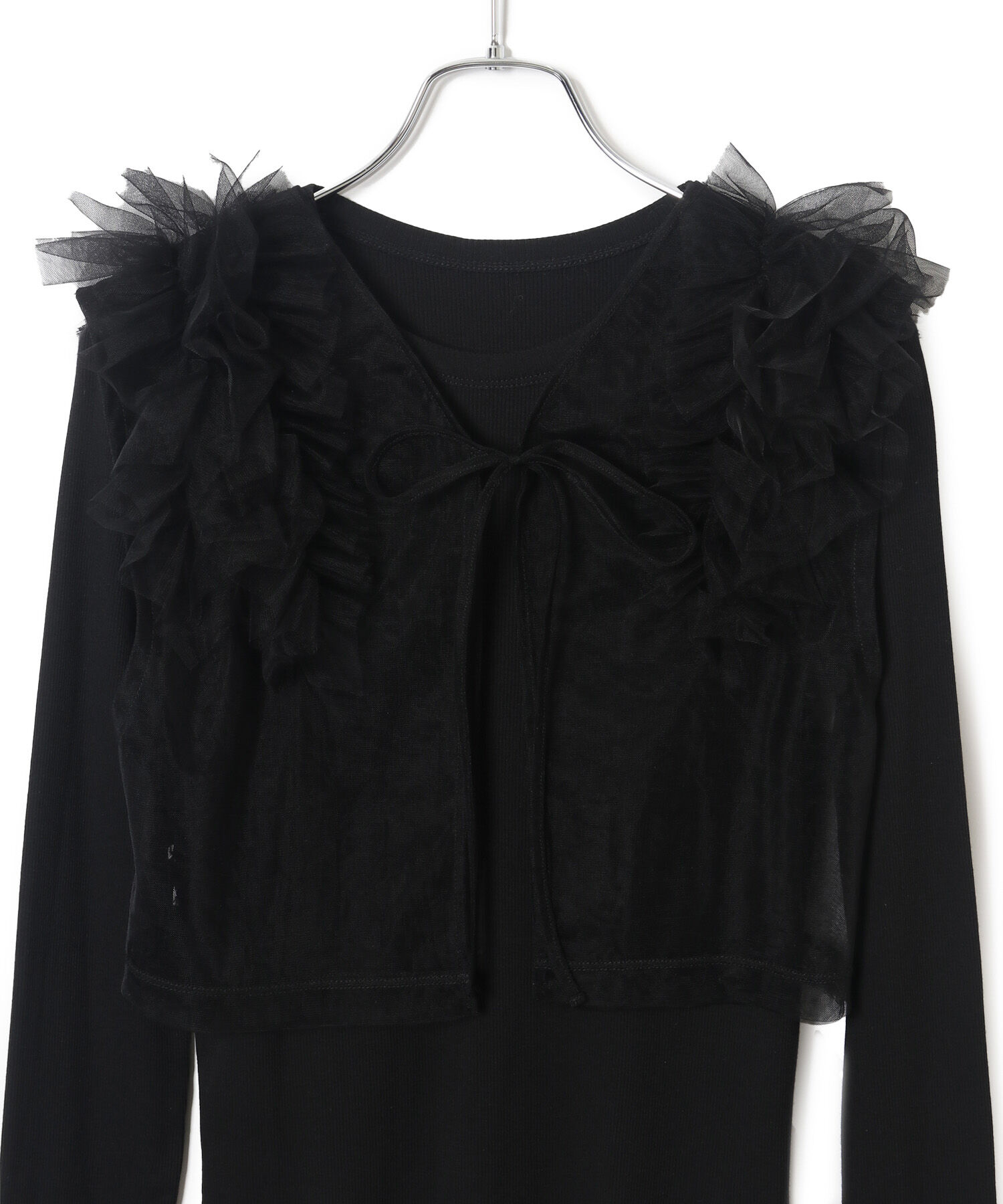 ADAM ET ROPE'「【サステナブル・SETアイテム】チュールロンTEE」|その他|