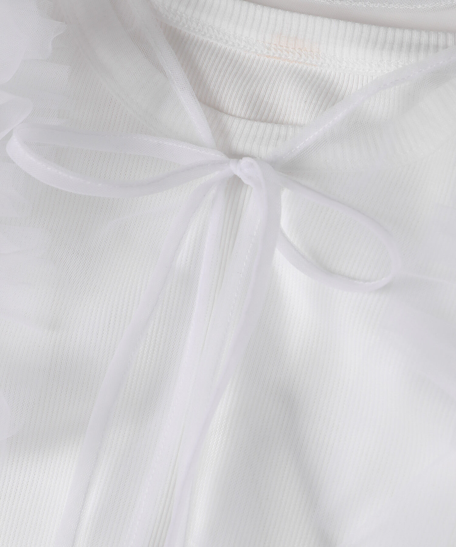 ADAM ET ROPE'「【サステナブル・SETアイテム】チュールロンTEE」|その他|