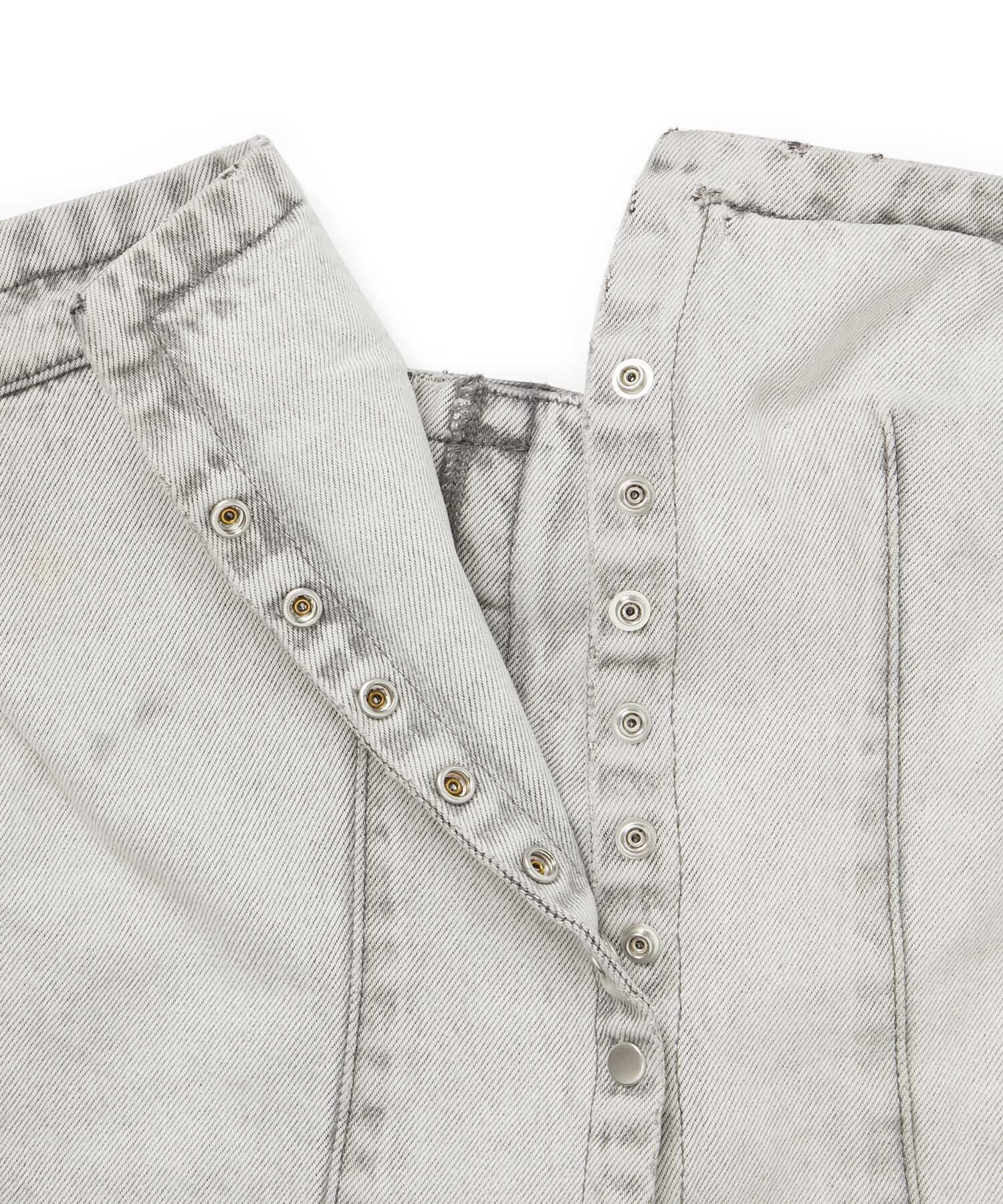 ADAM ET ROPE'「【環境配慮・セットアップ対応】デニムビスチェ」|その他|