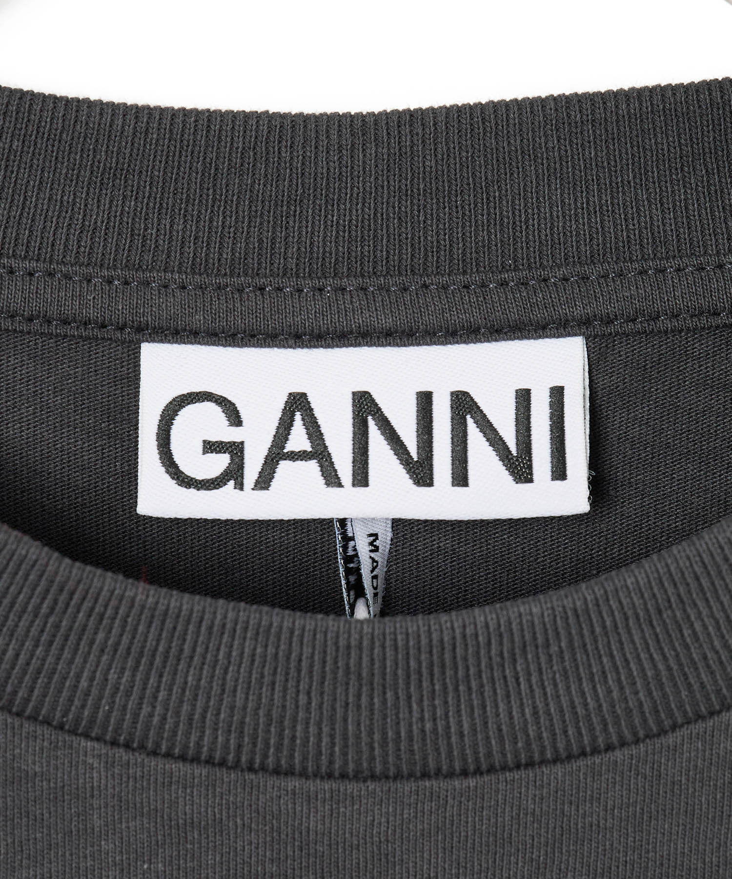 ADAM ET ROPE'「GANNI Future Heavy Jersey Palm Long Sleeve T-shir」|その他|