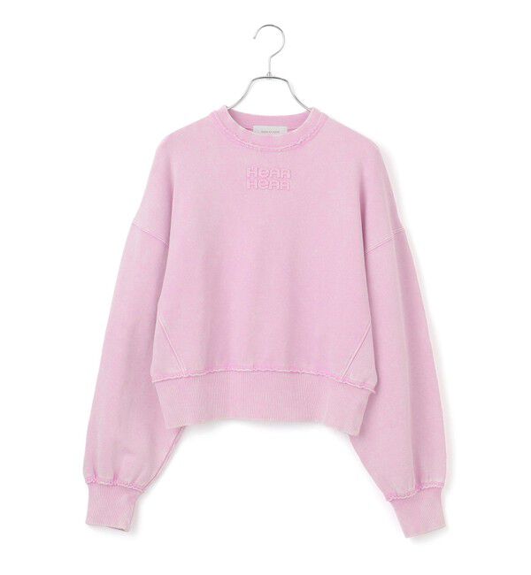 ADAM ET ROPE'「【サステナブル・洗える】ボールバイオ加工スウェットシャツ」|スウェット・ジャージ|