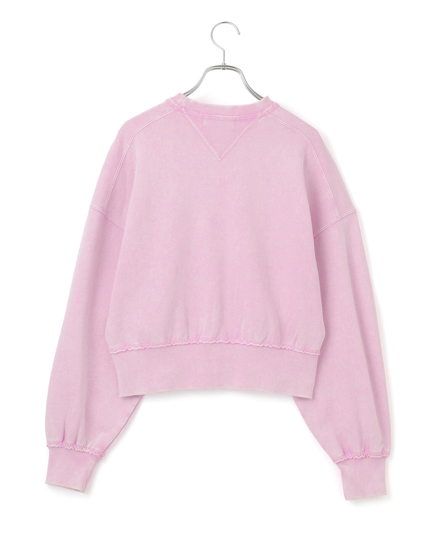 ADAM ET ROPE'「【サステナブル・洗える】ボールバイオ加工スウェットシャツ」|スウェット・ジャージ|