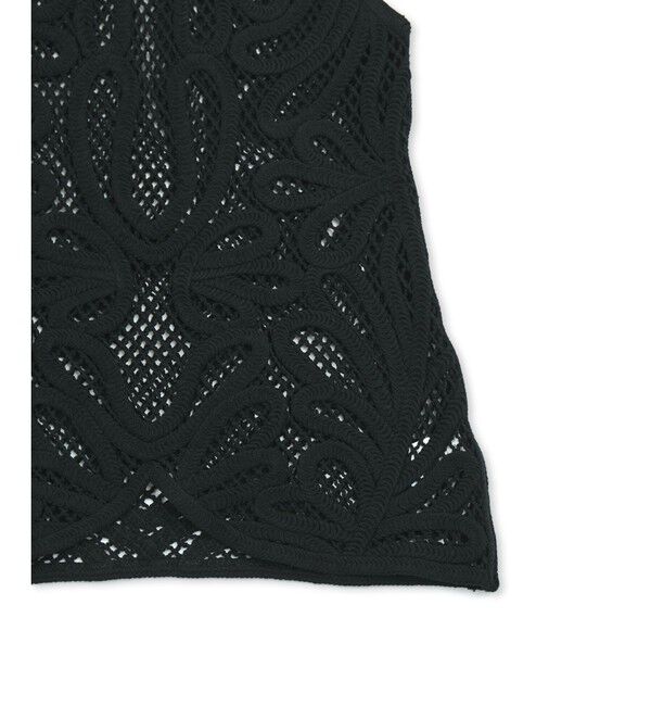 ADAM ET ROPE'「【洗える】エンブロイダリーベスト」|ベスト・ジレ|