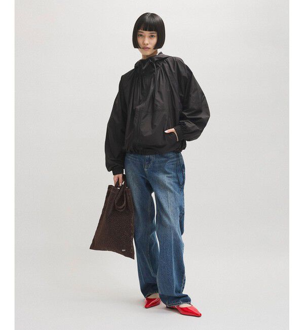 ADAM ET ROPE'「【サステナブル】ライトウエイトシャツマンパ」|パーカー|