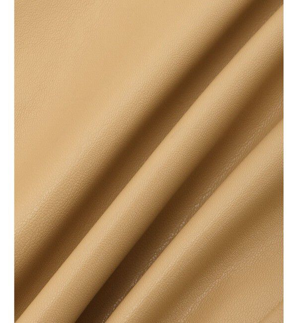 ADAM ET ROPE'「シンセティックレザーブルゾン」|ブルゾン・スタジャン|