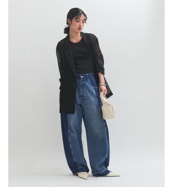 ADAM ET ROPE'「カップインサークルカットアメスリタンクトップ」|タンクトップ|