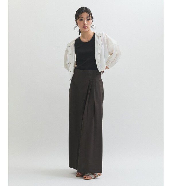 ADAM ET ROPE'「カップインサークルカットアメスリタンクトップ」|タンクトップ|