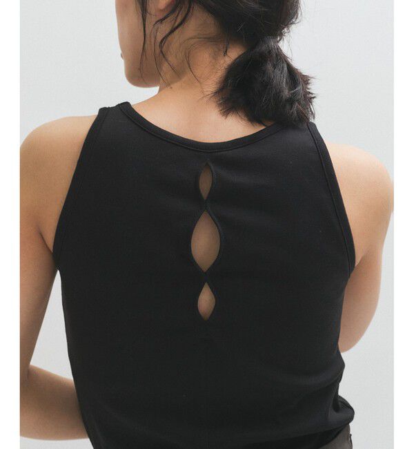 ADAM ET ROPE'「カップインサークルカットアメスリタンクトップ」|タンクトップ|