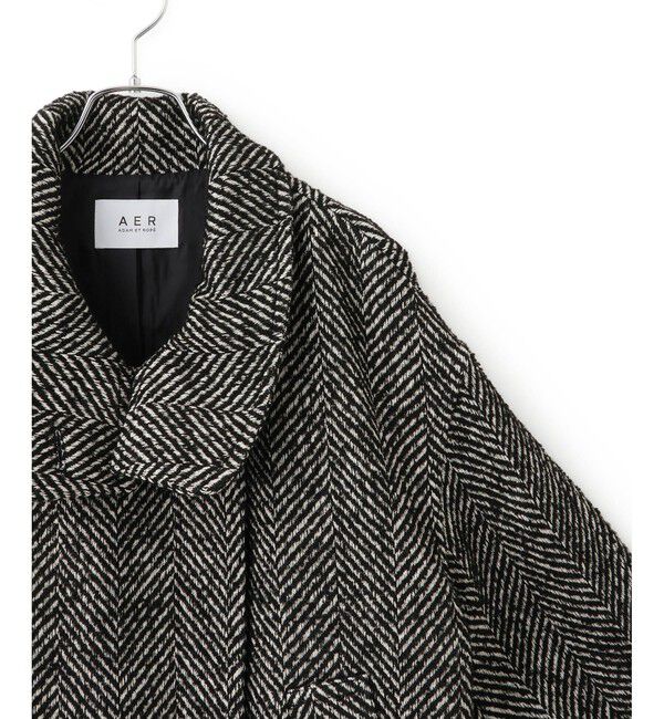 ADAM ET ROPE'「【WEB限定】スタンドカラーウールミドルコート」|その他|