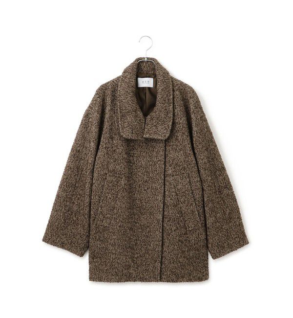 ADAM ET ROPE'「【WEB限定】スタンドカラーウールミドルコート」|その他|
