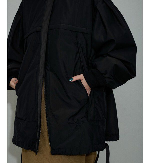 ADAM ET ROPE'「【WEB限定】・【定番人気】パフスリーブMA1」|ブルゾン・スタジャン|