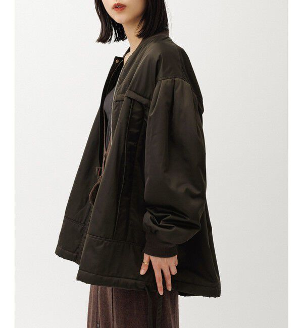 ADAM ET ROPE'「【WEB限定】・【定番人気】パフスリーブMA1」|ブルゾン・スタジャン|