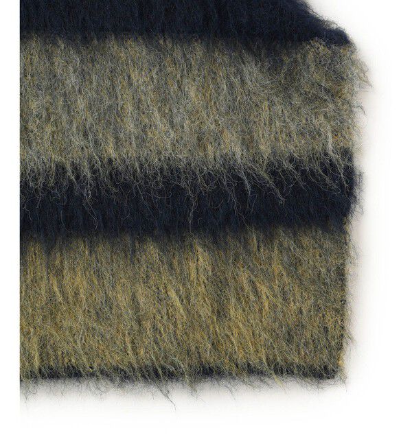 ADAM ET ROPE'「【WEB限定】ブラッシュドボーダーベスト」|ベスト・ジレ|