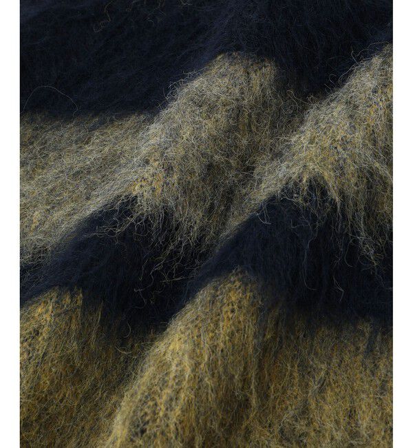 ADAM ET ROPE'「【WEB限定】ブラッシュドボーダーベスト」|ベスト・ジレ|